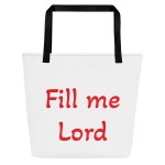 All-Over Print Large Tote Bag