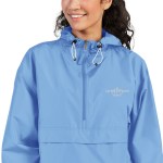 Embroidered Champion Packable Jacket - Image 9
