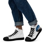 Men’s high top canvas shoes - Image 2