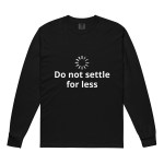 Garment-dyed heavyweight long-sleeve shirt